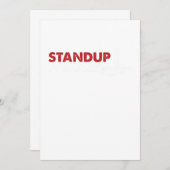 Sup Boarding Paddle Ocean Surfing Surfer Geschenk Einladung (Vorne/Hinten)