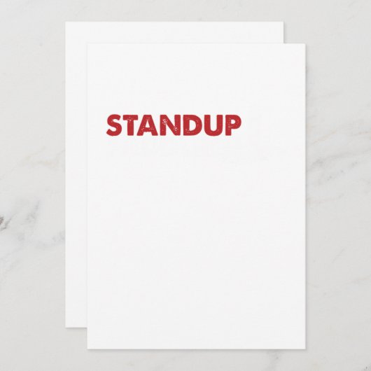 Sup Boarding Paddle Ocean Surfing Surfer Geschenk Einladung (Vorne/Hinten)