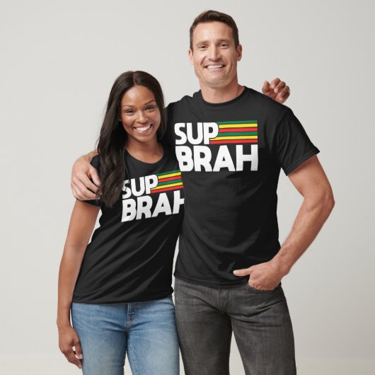 Sup Brah Local Hawaii Pidgin Rasta T-Shirt (Unisex)