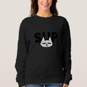 Sup Cat Sweatshirt (Vorderseite)