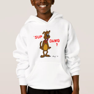 'SUP DAWG? Doggy Kids Hooded Sweatshirt