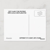 'SUP DAWG? Doggy Postcard Postkarte (Rückseite)