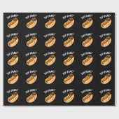 Sup Dawg Funny Hot Dog Pub Dark BG Geschenkpapier (Flach)