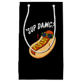 Sup Dawg Funny Hot Dog Pub Dark BG Kleine Geschenktüte (Vorderseite)