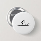 Sup Dog Stand Up Paddleboard Paddling Surf Surfen Button (Vorne & Hinten)