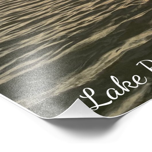  SUP dreams Poster (Ecke)