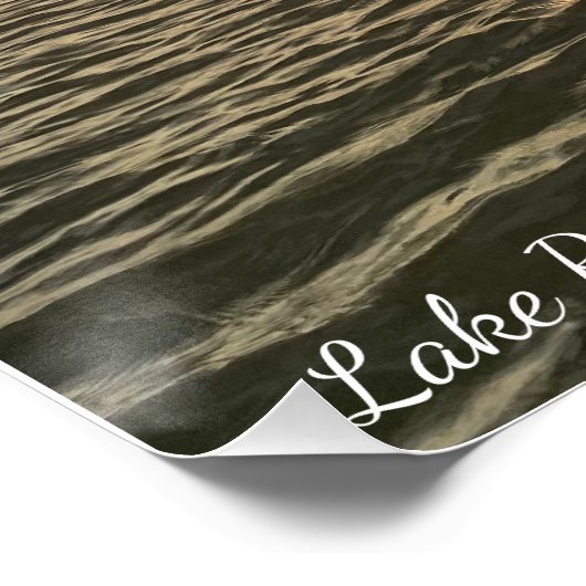  SUP dreams Poster (Ecke)