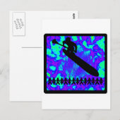 SUP FÜR VIBES POSTKARTE (Vorne/Hinten)