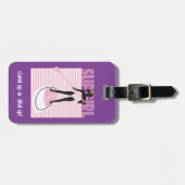 SUP Girl Gepäckanhänger (Vorderseite horizontal)