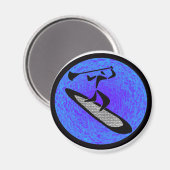 SUP GROSSE WAHL MAGNET (Vorderseite/Rückseite)