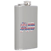 SUP Hawaii Flag Retro Flachmann (Rechts)