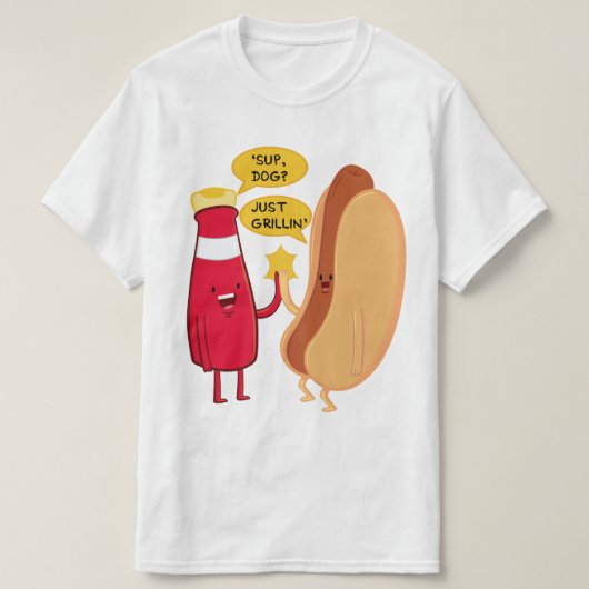 "Sup-Hund? T-Shirt (Design vorne)