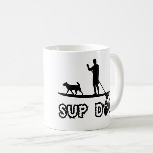 SUP Hund (Typ) Kaffeetasse (VorderseiteRechts)