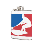 SUP-Logo (Parodie) Flachmann (Links)