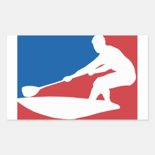 SUP Logo Rechteckiger Aufkleber