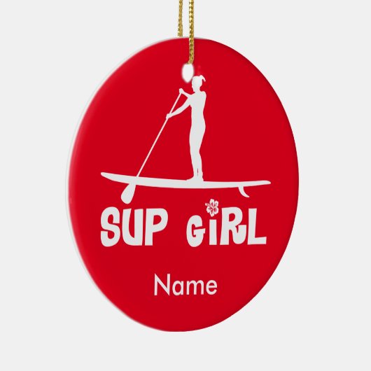 SUP Mädchen Keramik Ornament (Rechts)
