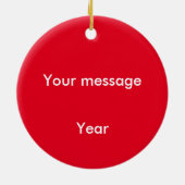 SUP Mädchen Keramik Ornament (Hinten)