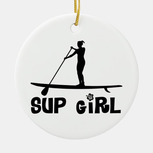 SUP Mädchen Keramikornament (Vorne)