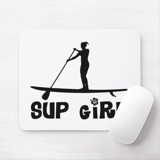 SUP Mädchen Mousepad (Mit Mouse)