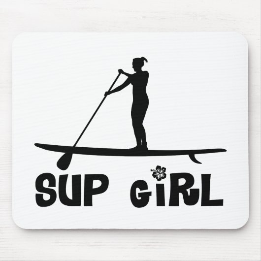 SUP Mädchen Mousepad (Vorne)