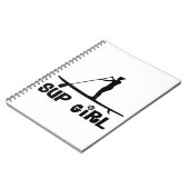 SUP Mädchen Notizblock (Linke Seite)