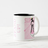 SUP Mädchen Zweifarbige Tasse (VorderseiteRechts)