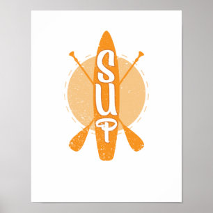 SUP-Mainboard zum Aufstellen Poster
