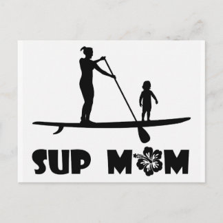 SUP-Mama Postkarte