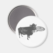 "sup my vegans magnet (Vorderseite/Rückseite)