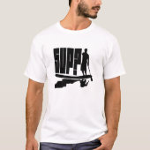 SUP? Paddlers-Silhouette T-Shirt (Vorderseite)