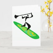 SUP ST. PATRICKS KARTE (Gelbe Blume)