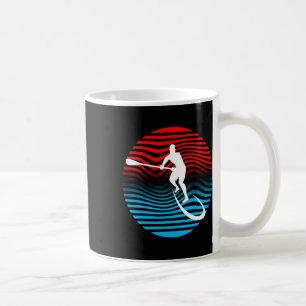 Sup Stand Up Paddle Boarding Surfbrett Surfen Te Kaffeetasse