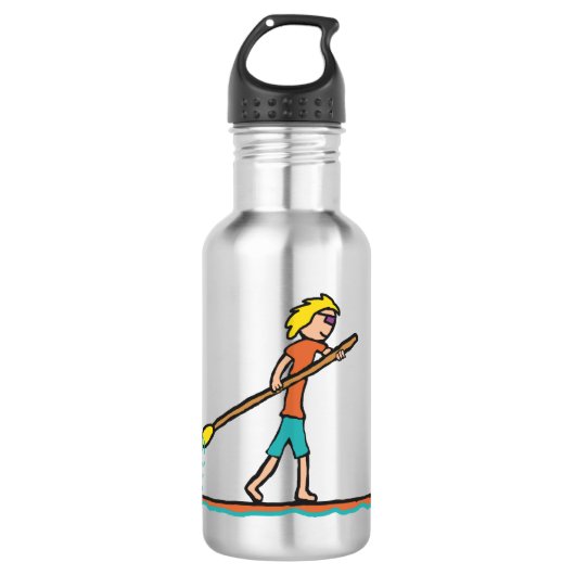 SUP Standauflage Edelstahlflasche (Vorderseite)