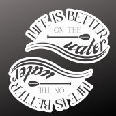 SUP Standaufpaddeldekoration Aufkleber