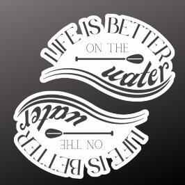 SUP Standaufpaddeldekoration Aufkleber