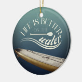 SUP Standaufpaddeldekoration Keramik Ornament (Links)