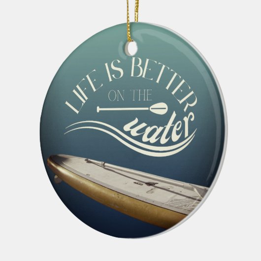 SUP Standaufpaddeldekoration Keramik Ornament (Links)