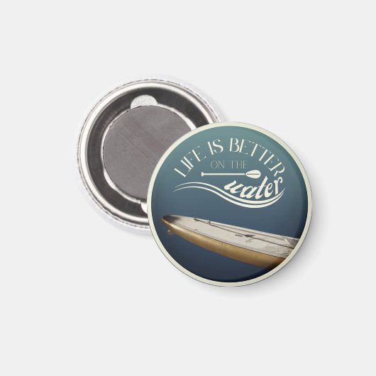 SUP Standaufpaddeldekoration Magnet (Vorderseite/Rückseite)