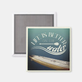 SUP Standaufpaddeldekoration Magnet (Vorderseite/Rückseite)