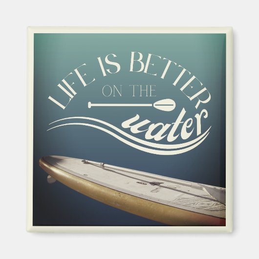 SUP Standaufpaddeldekoration Magnet (Vorne)