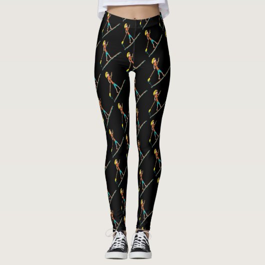 SUP Standup Paddleboard Leggings (Vorderseite)