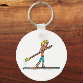 SUP Standup Paddleboard Schlüsselanhänger (Rückseite)