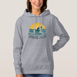 SUP Sunrise Flow Paddleboard Yoga | Grafische Stra Hoodie