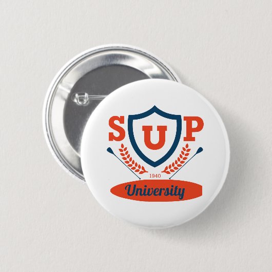 sup Universität Button (Vorne & Hinten)