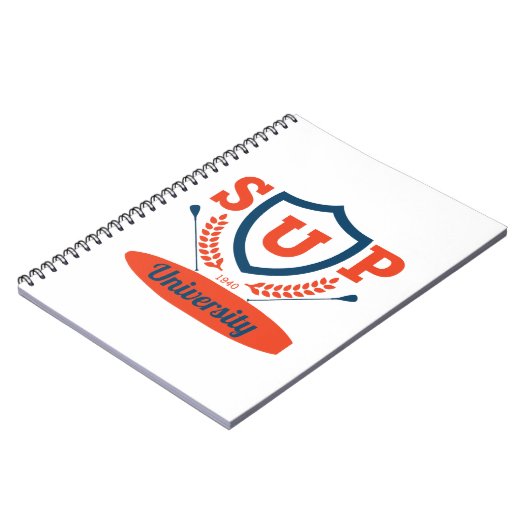 sup Universität Notizblock (Linke Seite)