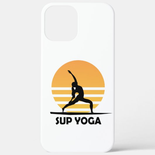 SUP Yoga Steppen Case-Mate iPhone Hülle (Rückseite)
