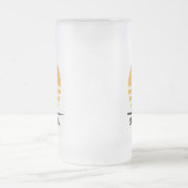 SUP Yoga Steppen Mattglas Bierglas (Mittel)