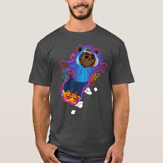 Supa Dupa Fly Bear T-Shirt (Vorderseite)