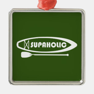 Supaholic Standup Paddleboarding Ornament Aus Metall