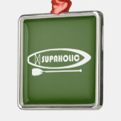 Supaholic Standup Paddleboarding Ornament Aus Metall (Links)
